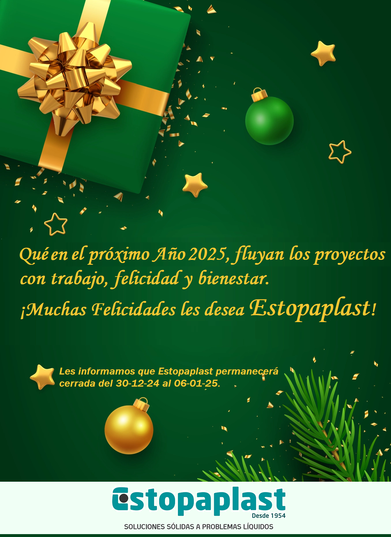 Read more about the article Que en el próximo año 2025 fluyan todos los proyectos