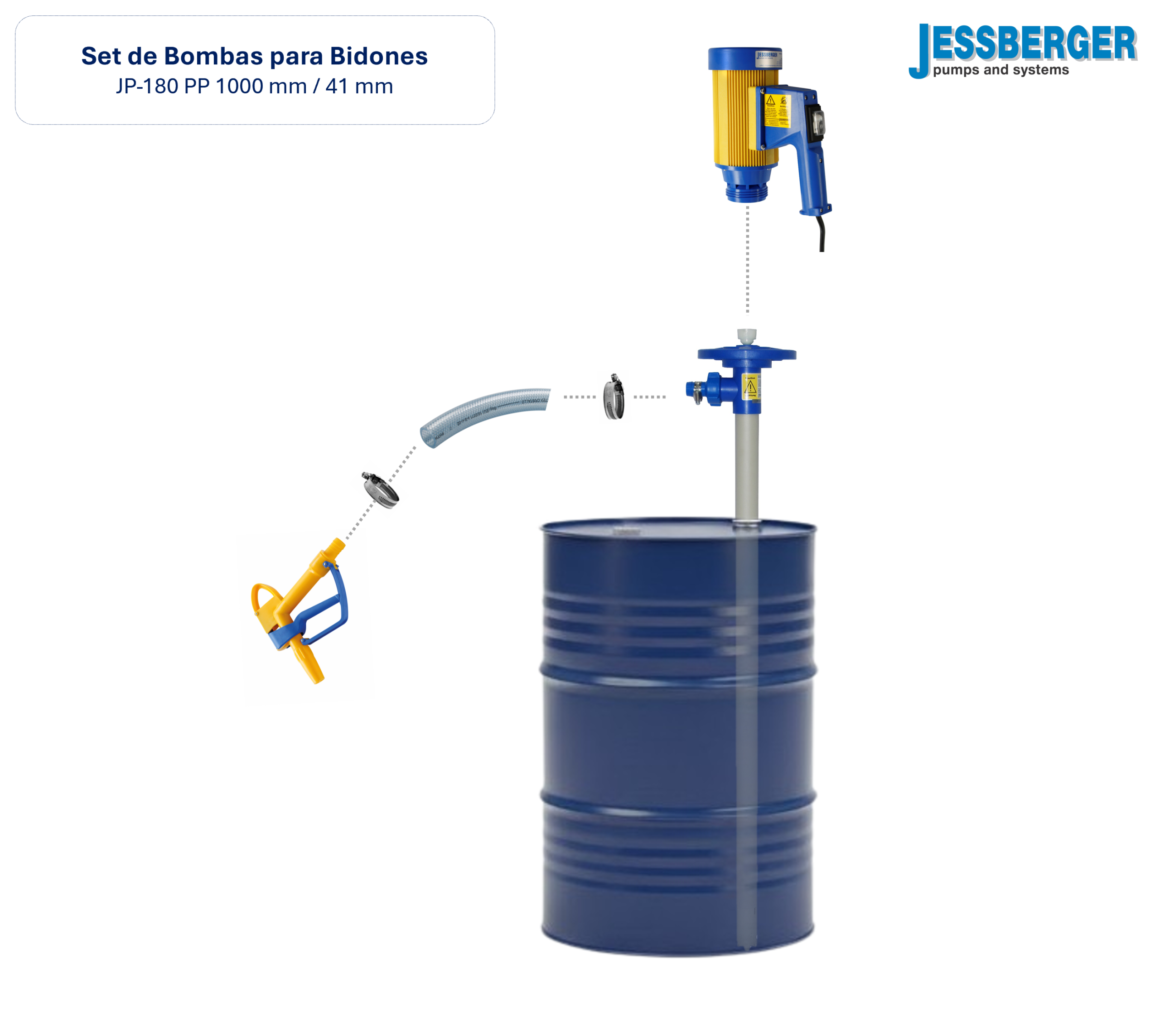 Kit JP-180 – 1000mm – Ø 41mm – PP - Image 5