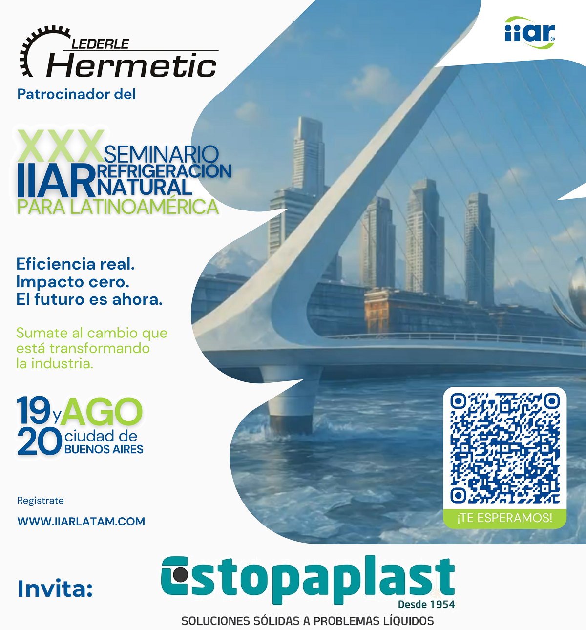 Read more about the article Los invitamos al Seminario de Refrigeración Natural para Latinoamérica el 19 y 20 de agosto.